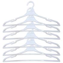 Kit 6 Cabide Plástico Branco Secadora de Roupas Fischer Kit 6 Cabide Plástico Branco Secadora de Roupas Fischer