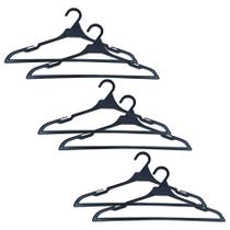 Kit 6 Cabide Plastico Preto Secadora Roupas Fischer Original Kit 6 Cabide Plastico Preto Secadora Roupas Fischer Original