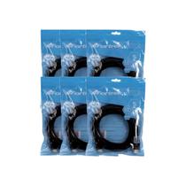 Kit 6 Cabos HDMI 2.0 5M Fortrek, Ultra HD 4K, Preto - HD205 Kit 6 Cabos HDMI 2.0 5M Fortrek, Ultra HD 4K, Preto - HD205