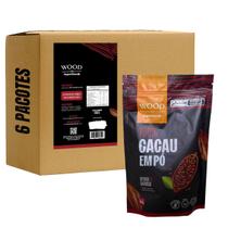 Kit 6 Cacau Em Pó Alcalino Natural 100% Cacau 226g Kit 6 Cacau Em Pó Alcalino Natural 100% Cacau 226g
