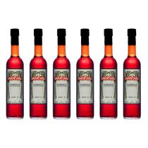 Kit 6 Cachaças Gabriela Paratiana 500 ml Licor Tradicional com Sabor de Especiarias