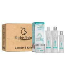 Kit 6 Cacheamos Encaracolados e Crespos - Bio Instinto Kit 6 Cacheamos Encaracolados e Crespos - Bio Instinto