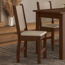 Kit 6 Cadeiras de Jantar Mdf Clara Kit 6 Cadeiras de Jantar Mdf Clara