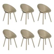 Kit 6 Cadeiras Drops Fendi