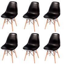 Kit 6 Cadeiras Eames Eifell 130PP - Riverside