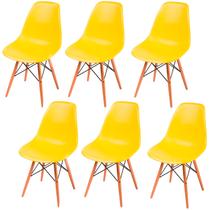 Kit 6 Cadeiras Eames Eifell 130PP