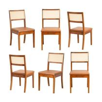 Kit 6 Cadeiras Madeira Maciça Tiê CabeCasa MadeiraOriginals