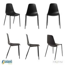 Kit 6 Cadeiras Miami PP Várias Cores - Fratini