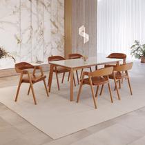 Kit 6 Cadeiras para Mesa de Jantar Gaia Yescasa