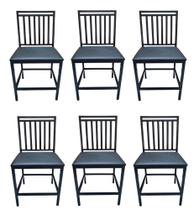 Kit 6 Cadeiras Reforçada Para Cozinha E Sala Jantar Liane - MODERNA