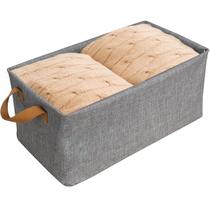 Kit 6 Caixa Organizadora Multiuso Empilhável Tecido e Metal Kit 6 Caixa Organizadora Multiuso Empilhável Tecido e Metal