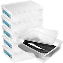 Kit 6 Caixa Organizadora Ordene Extra Grande Para Botas