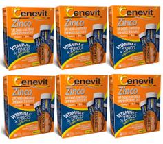 Kit 6 caixas Cenevit Zinco 1g 30 Comprimidos Efervescentes - Legrand