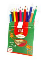 Kit 6 Caixas De Lápis De Cor 12 Cores Pequeno 9Cm Sextavado Kit 6 Caixas De Lápis De Cor 12 Cores Pequeno 9Cm Sextavado