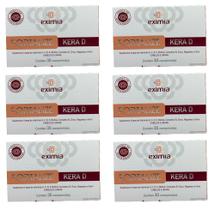 Kit 6 caixas Eximia Fortalize Kera D 30 comprimidos - FMQMelora