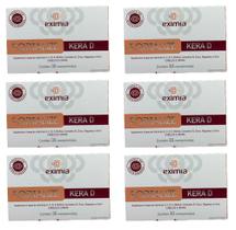 Kit 6 caixas Eximia Fortalize Kera D 30 comprimidos - FMQMelora