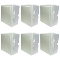 Kit 6 Caixas Organizadora Cftv 4,5X9,0X9,0 Encaixe Sem Parafusos Kit 6 Caixas Organizadora Cftv 4,5X9,0X9,0 Encaixe Sem Parafusos