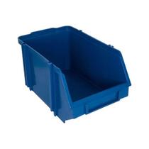 Kit 6 Caixas Organizadoras Bin Nº 07 17,5x22x34 Azul Kit 6 Caixas Organizadoras Bin Nº 07 17,5x22x34 Azul