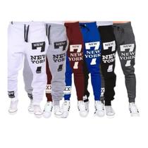 Kit 6 Calças Masculina Jogger Moletom New York Slim Academia Kit 6 Calças Masculina Jogger Moletom New York Slim Academia