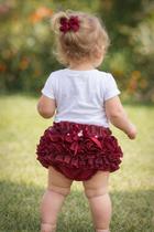 Kit 6 Calcinhas Bunda Rica Bebê Infantil Babado Atacado