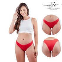 Kit 6 Calcinhas De Algodão Tanga Conforto Qualidade Premium Calcinha Feminina - Faber Lingerie