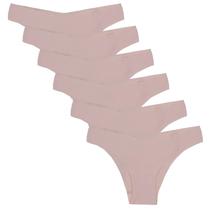 Kit 6 Calcinhas Fio Dental Sem Costura Poliamida Huxter Kit 6 Calcinhas Fio Dental Sem Costura Poliamida Huxter