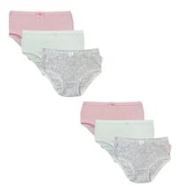 Kit 6 Calcinhas Infantil Malha Dupla Luna 100% Algodão 038A Tamanho:4Cor:Rosa Kit 6 Calcinhas Infantil Malha Dupla Luna 100% Algodão 038A Tamanho:4Cor:Rosa