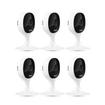 Kit 6 camera de video wi-fi full hd imx c
