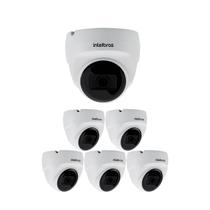 Kit 6 Câmera Multi HD 2 Megapixels 20m com Áudio VHD 1220 D MIC Intelbras