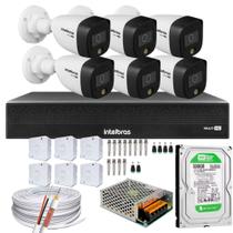 Kit 6 Câmera Segurança Intelbras Full Notuna Colorida Hd 500gb Kit 6 Câmera Segurança Intelbras Full Notuna Colorida Hd 500gb