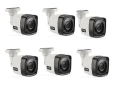 Kit 6 Câmeras Bullet Hd 720p 1Mp lente 2,8mm Kit 6 Câmeras Bullet Hd 720p 1Mp lente 2,8mm