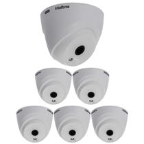 Kit 6 Câmeras HDCVI Lite 1 Megapixel HD 20m VHL 1120 D Intelbras Kit 6 Câmeras HDCVI Lite 1 Megapixel HD 20m VHL 1120 D Intelbras