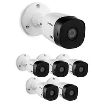Kit 6 Câmeras HDCVI Lite 2 Megapixels Full HD 20m VHL 1220 B Intelbras Kit 6 Câmeras HDCVI Lite 2 Megapixels Full HD 20m VHL 1220 B Intelbras