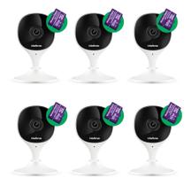 Kit 6 Câmeras Imx Wi-fi C/ Cartão De Memória 32gb Intelbras
