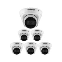 Kit 6 Câmeras IP 4 Megapixels 2.8mm 30m Inteligência de Vídeo VIP 1430 D G2 Intelbras Kit 6 Câmeras IP 4 Megapixels 2.8mm 30m Inteligência de Vídeo VIP 1430 D G2 Intelbras