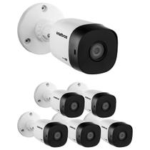 Kit 6 Câmeras Multi HD 1 Megapixel 3.6mm 15m VHD 1015 B G7 Intelbras