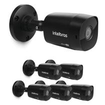 Kit 6 Câmeras Multi HD 2 Megapixels 3.6mm 30m VHD 1230 B G7 BLACK Intelbras