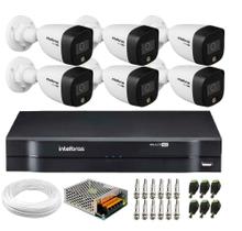 Kit 6 Câmeras VHD 1220 B Full Color Full HD 1080p + Gravador MHDX Multi Hd 8 Canais + Acessórios Kit 6 Câmeras VHD 1220 B Full Color Full HD 1080p + Gravador MHDX Multi Hd 8 Canais + Acessórios