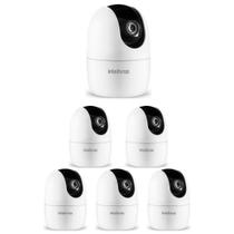 Kit 6 Câmeras Wi-Fi 3 Megapixels 360 Interna iM4 3 MP Intelbras Kit 6 Câmeras Wi-Fi 3 Megapixels 360 Interna iM4 3 MP Intelbras
