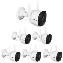 Kit 6 Câmeras Wi-Fi 4 Megapixels Zoom 8x e Áudio iM5 S 4MP Intelbras