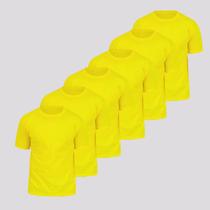 Kit 6 Camisas Dras Basica Amarela Kit 6 Camisas Dras Basica Amarela
