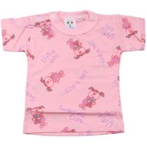 Kit 6 camisetas de bebê meia manga 402 Kit 6 camisetas de bebê meia manga 402