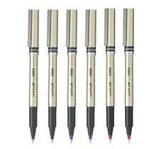 Kit 6 Caneta Rollerball UB-177 Fine Deluxe AZ, PT, VM 0.7mm Kit 6 Caneta Rollerball UB-177 Fine Deluxe AZ, PT, VM 0.7mm