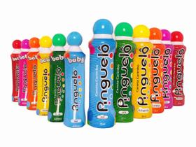 Kit 6 Canetas Carimbo Pinguelô Com 80ml + 6 Pinguelos Baby