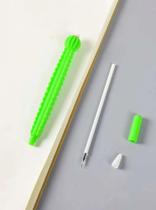 Kit 6 canetas formato de cacto fofas e divertidas para estudos