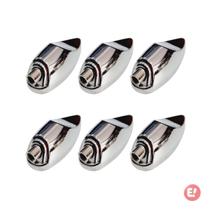 Kit 6 Canoas Para Tom Surdo Caixa Bateria 19.09 Cromada - Spanking Kit 6 Canoas Para Tom Surdo Caixa Bateria 19.09 Cromada - Spanking