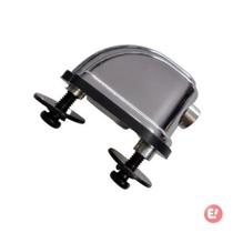 Kit 6 Canoas Tom Caixa Cromo 19.10 + 6 Parafusos 51X 6Mm M6