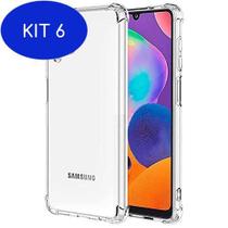 Kit 6 Capa Capinha Anti Impacto Transparente Samsung Galaxy A22 - Motorola