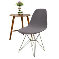 Kit 6 Capa de Cadeira Eiffel Eames Quarto Chumbo Exclusiva