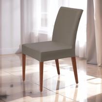 Kit 6 Capa Protetora Para Cadeira Hidro-repelente Malha Lisa